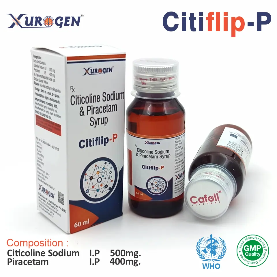 Citicoline 500mg + Piracetam 400mg Syrup | Nootropic Segment | Best Price for PCD Pharma Franchise